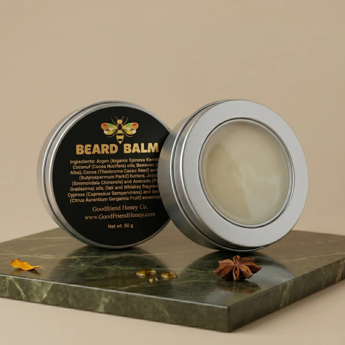 Ultimate Beard Balm made with beeswax