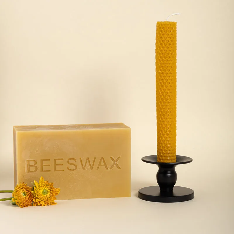 Pure beeswax candles from Goodfriend Honey Co.