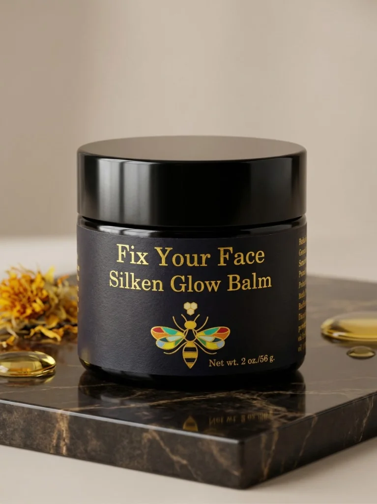 Fix Your Face Balm natural face moisturizer from Goodfriend Honey Co.