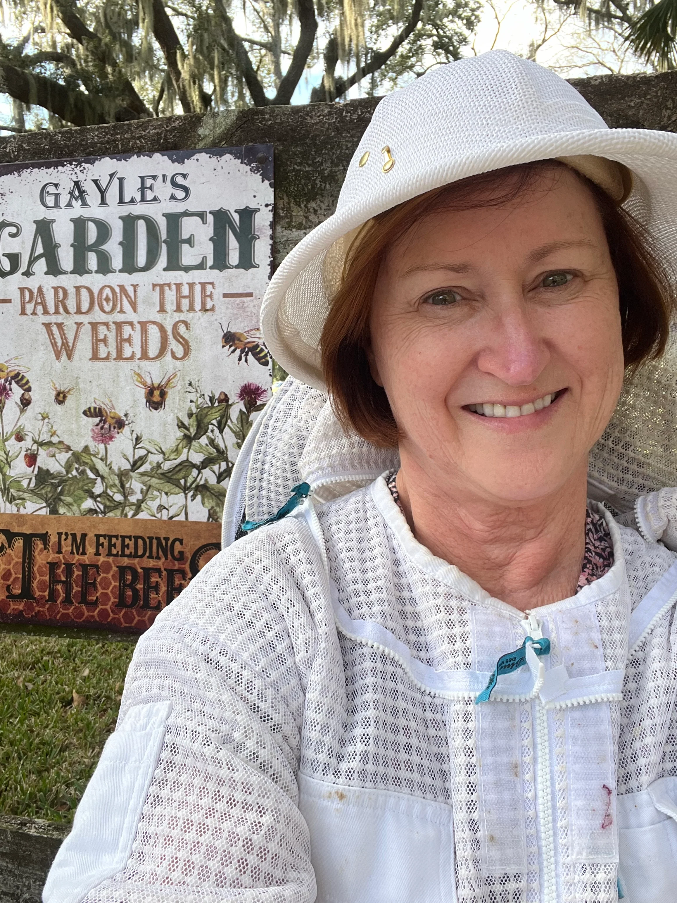 Gayle Goodfriend, beekeeper and founder of Goodfriend Honey Co.