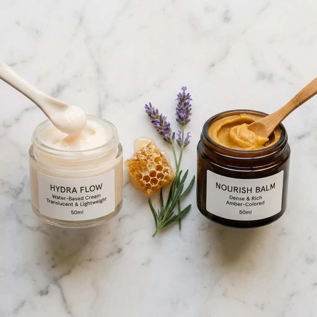 Cream vs balm comparison